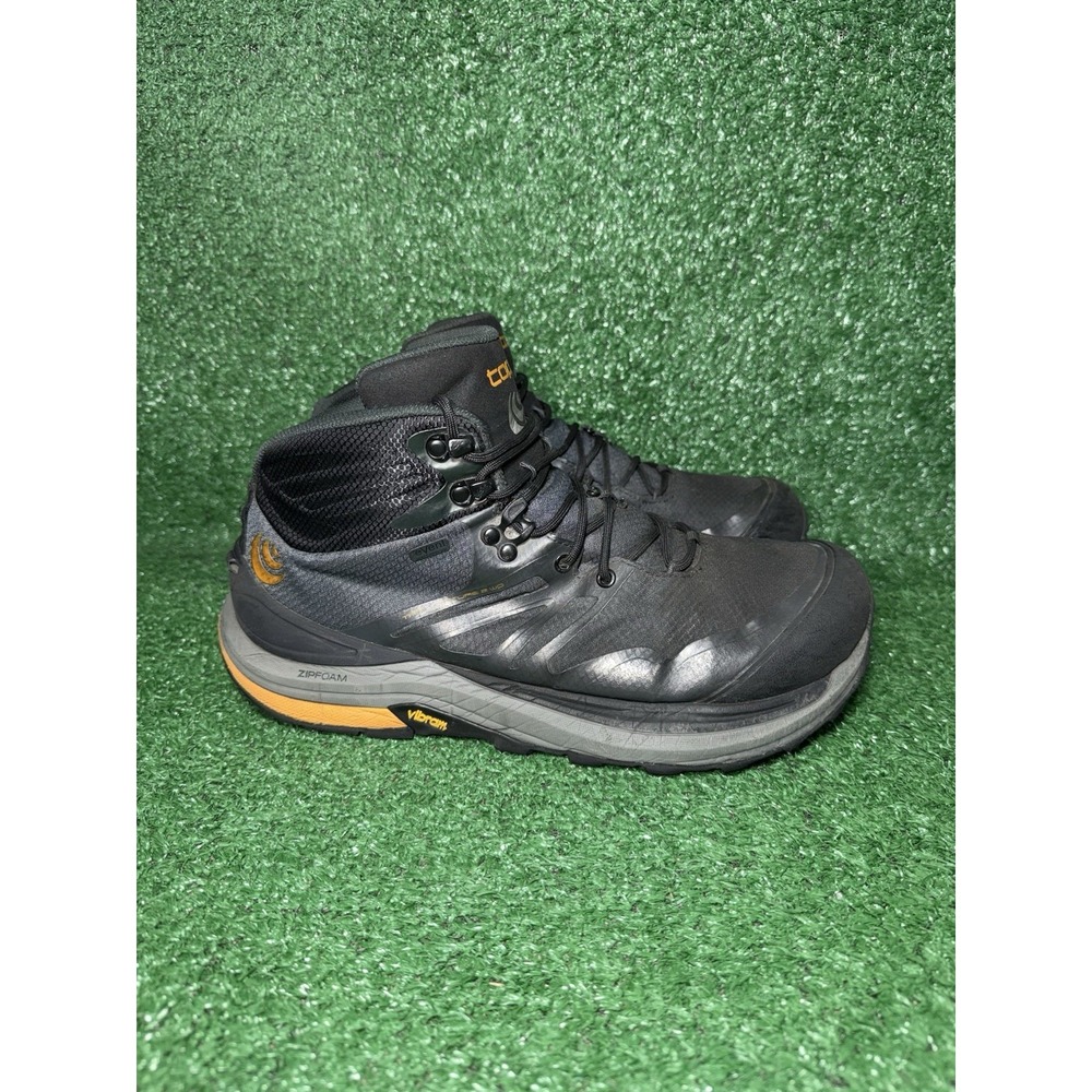 Topo Athletic Trailventure 2 WP Mens Size 10.5 Grey Vibram Hiking Boots Shoes